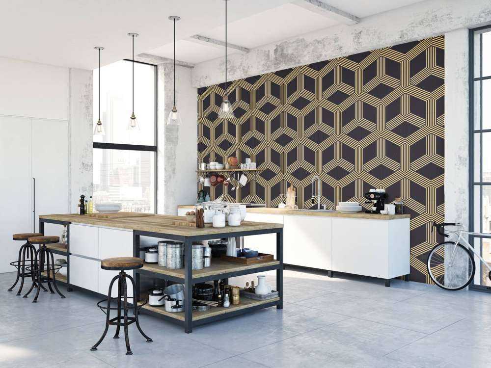 Patrón ilusión art déco