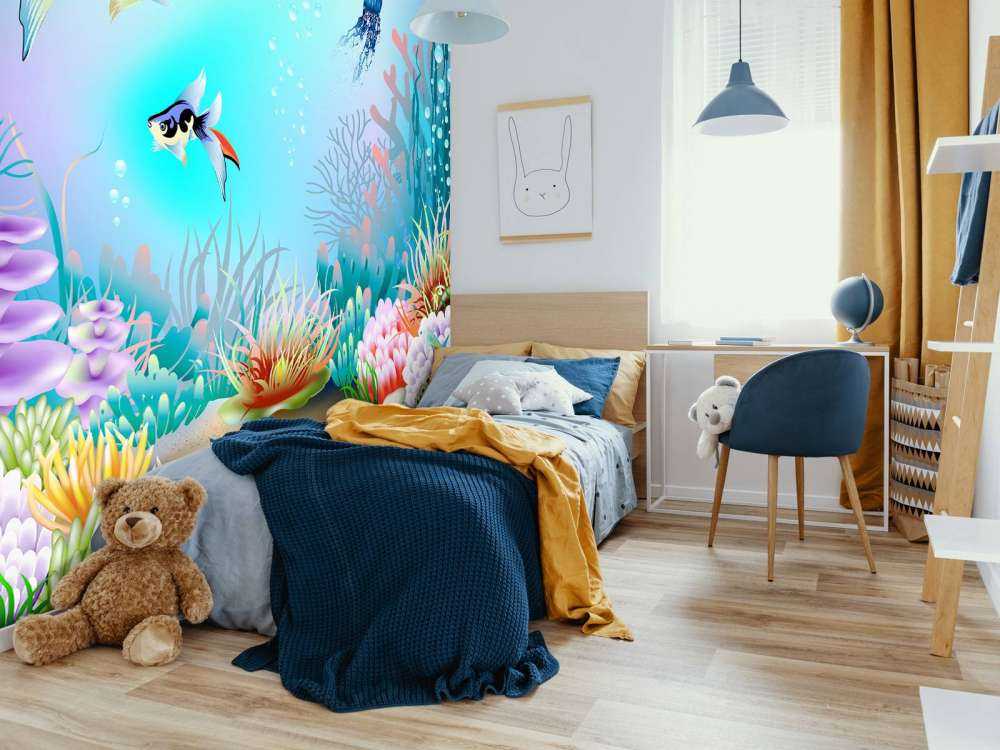 Peces en el mar