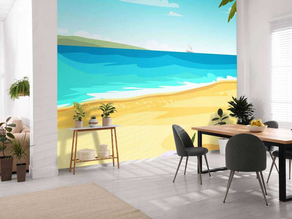 Playa ondulada