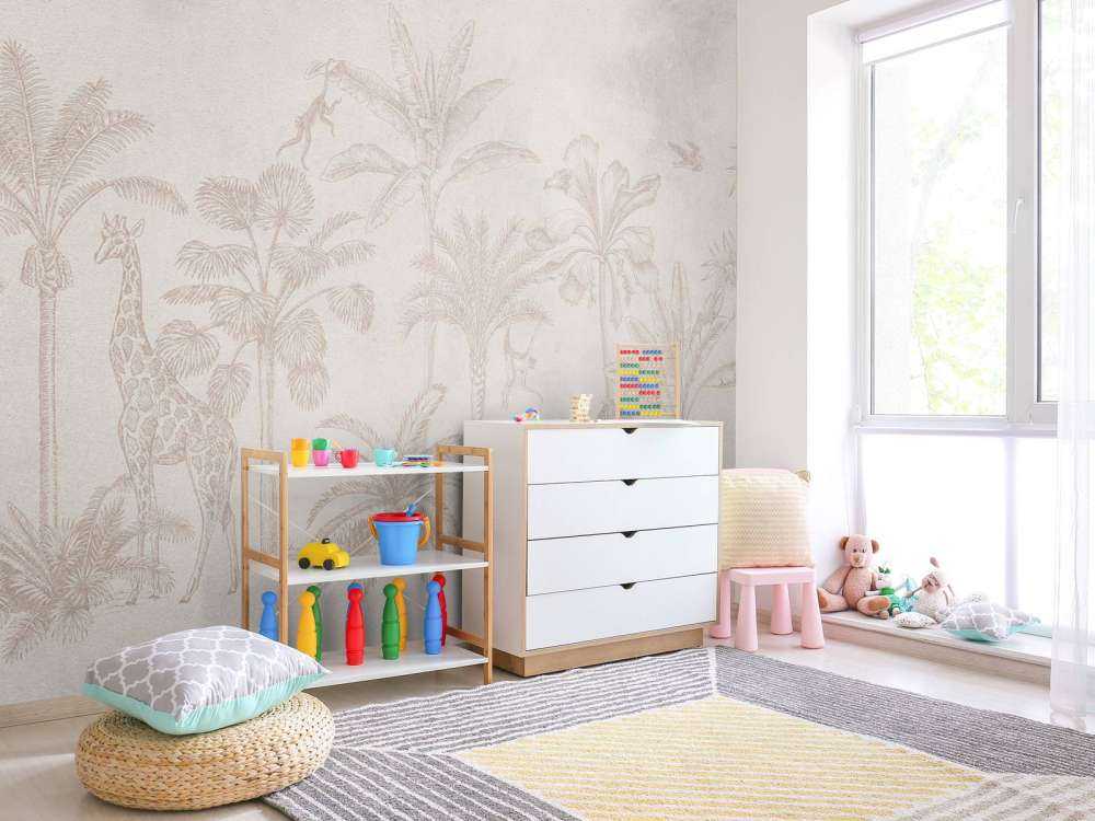Animal tropical jungla taupe