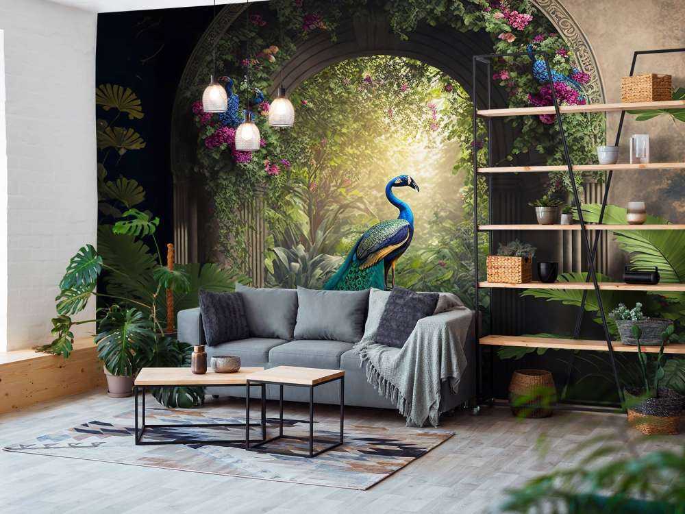 Pavo Real en Arco Encantado