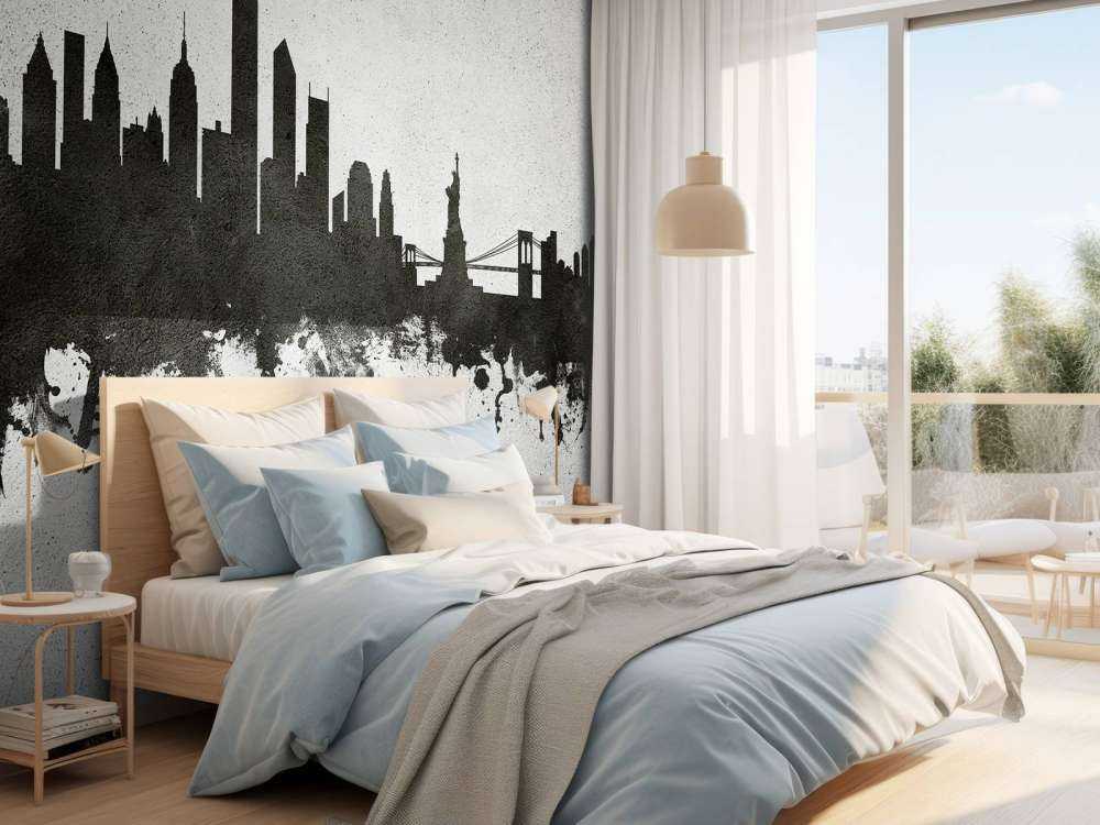 Acuarela horizonte, Nueva York