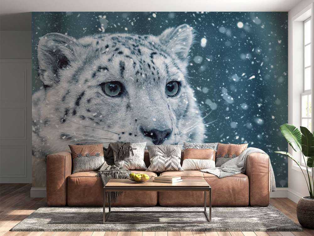 Leopardo de las nieves