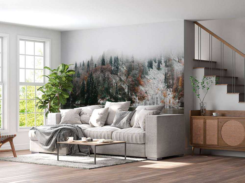 Suave paisaje otoñal