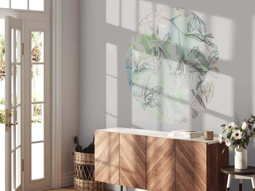 Armonía de Orquídeas en Acuarela