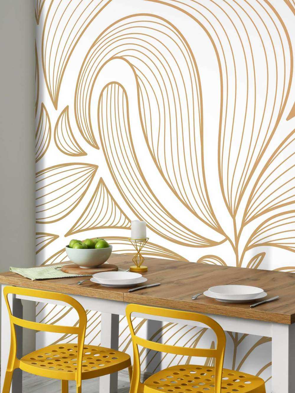 Flores art déco