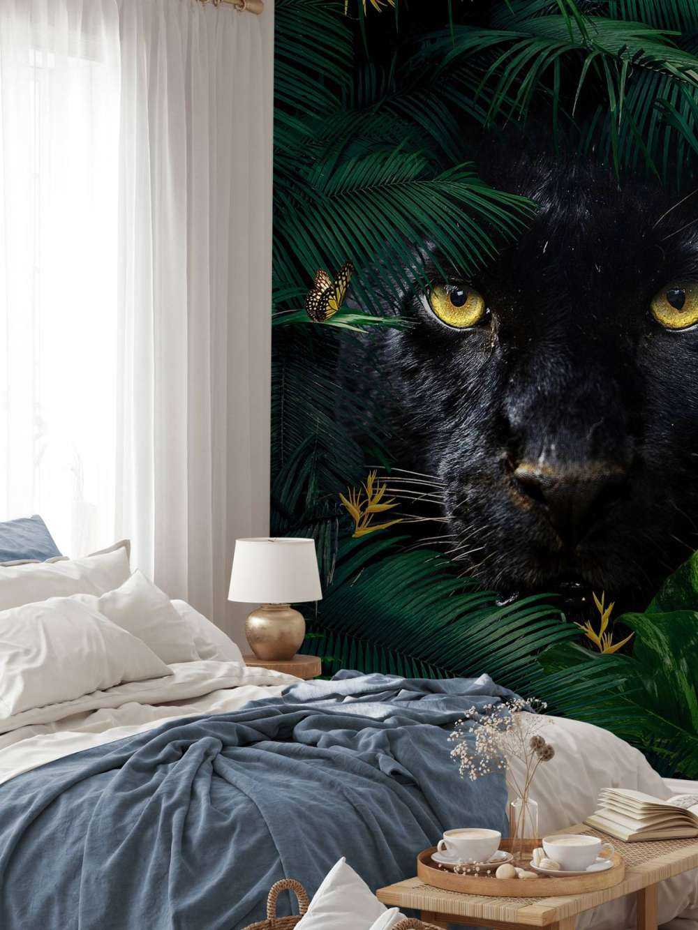 Jungle Panther Retrato