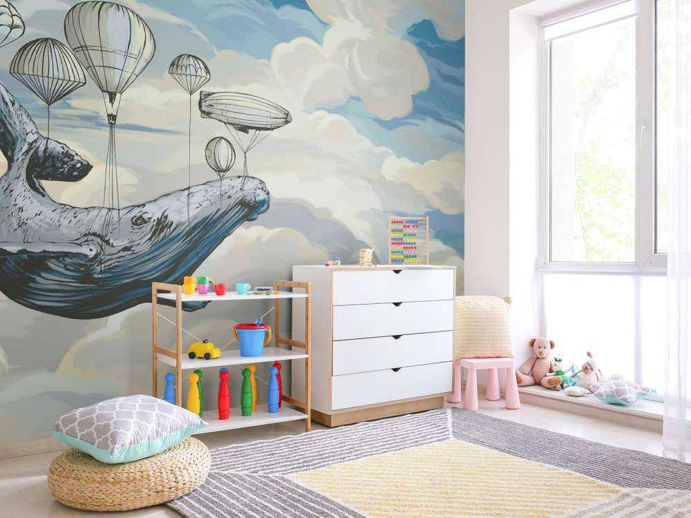 Globos aerostáticos con una ballena