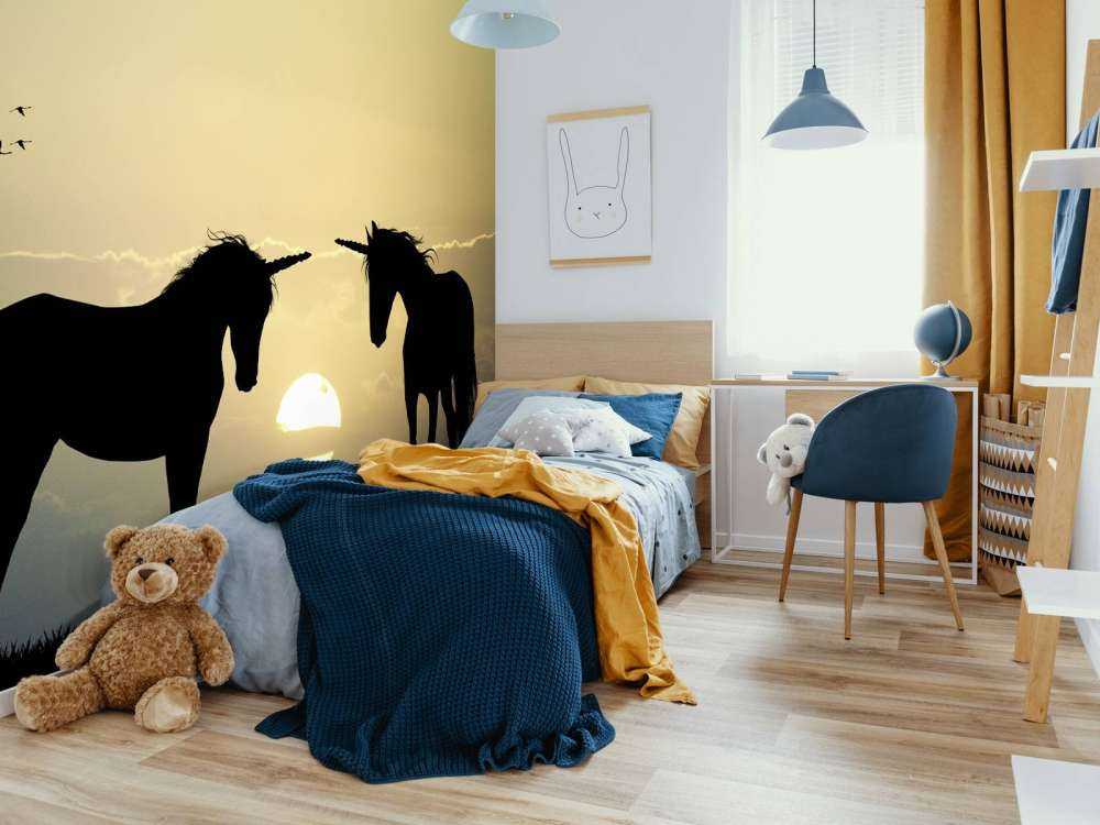 Unicornios al atardecer