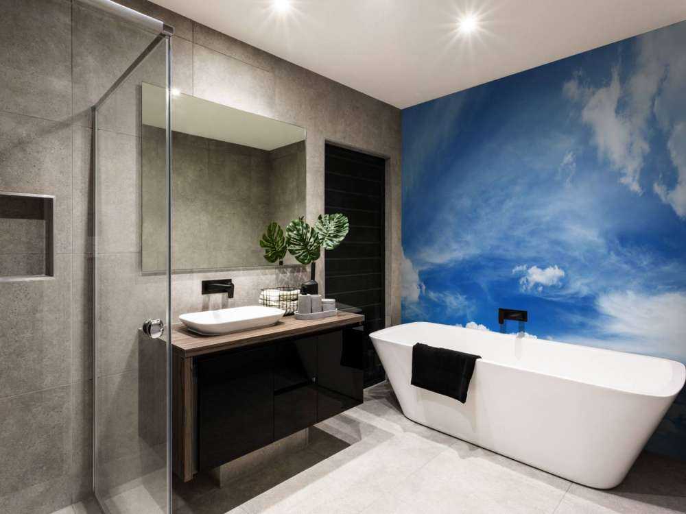 Cielo azul con nubes