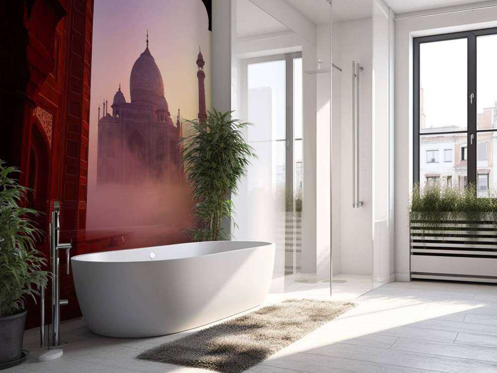 Taj Mahal al amanecer