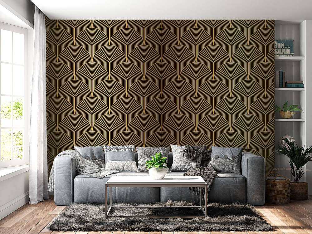 Papel pintado art déco