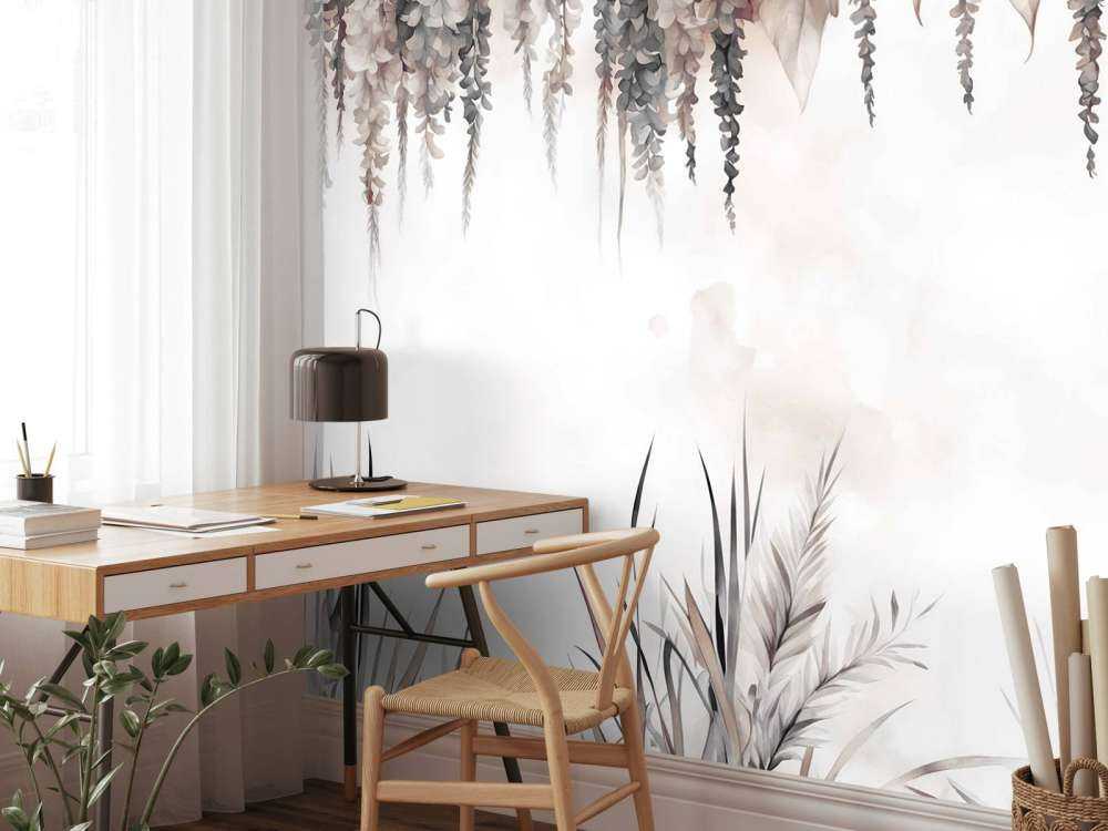 Maravillosa Glicinia Gris