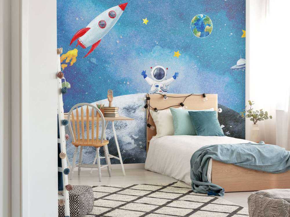 Astronauta en la Luna