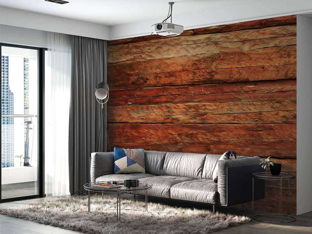 Madera con estructura rugosa