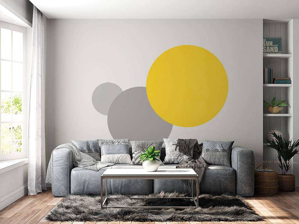 Hormigón amarillo azafrán
