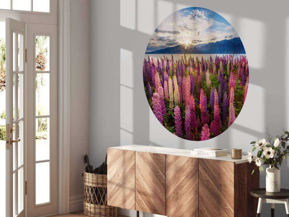 Lupins lakeside