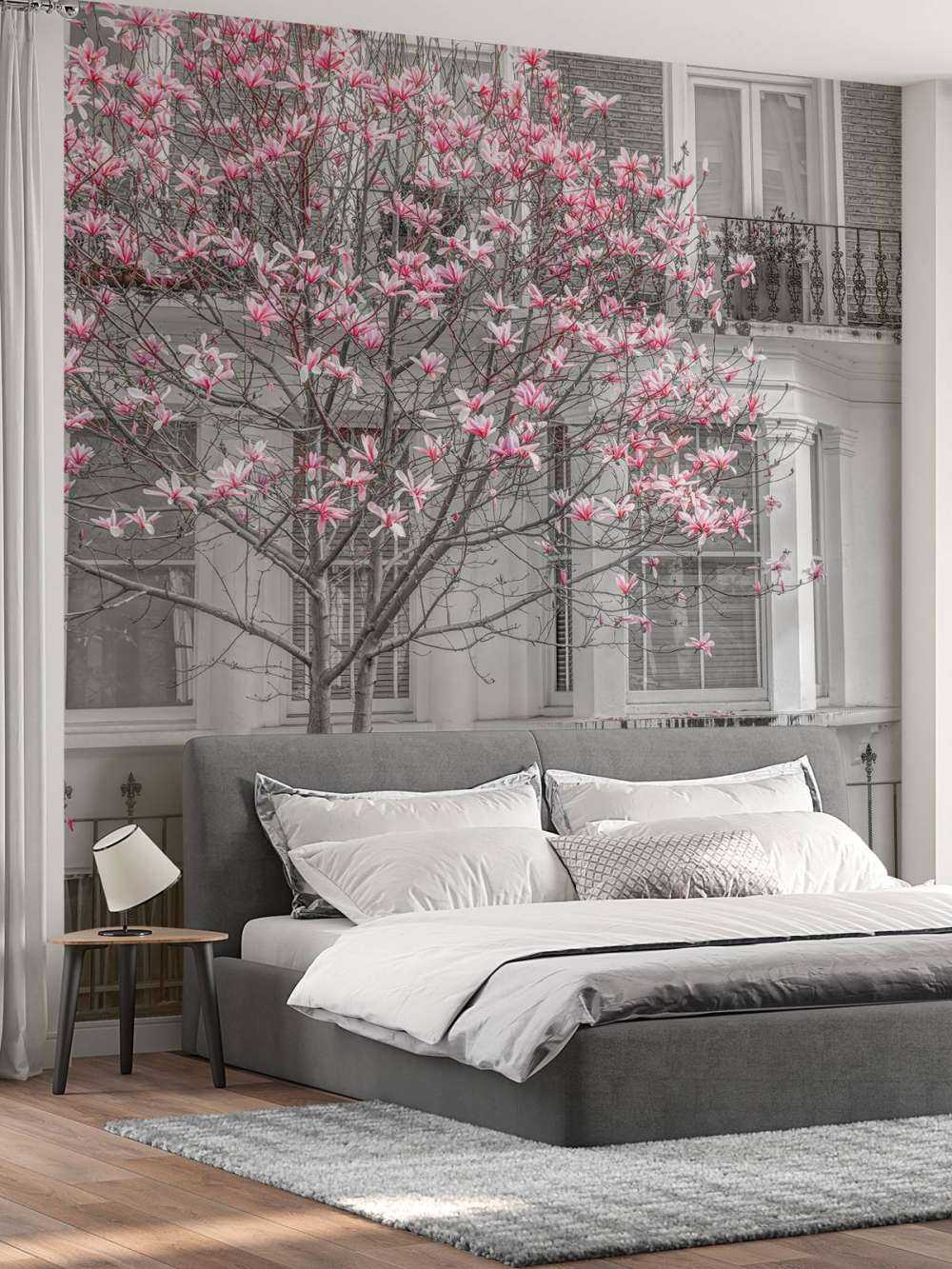 Magnolio en flor