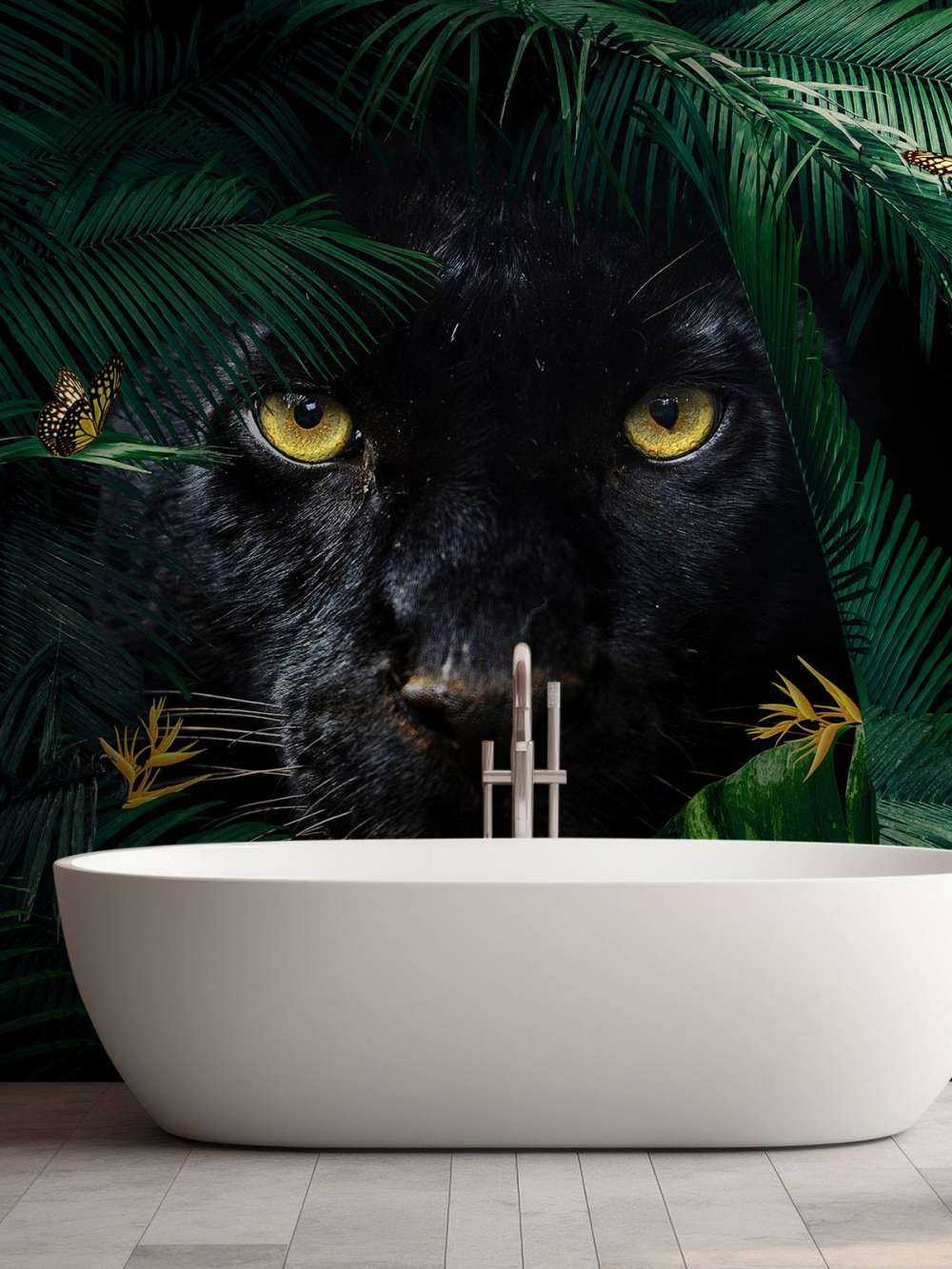 Jungle Panther Retrato