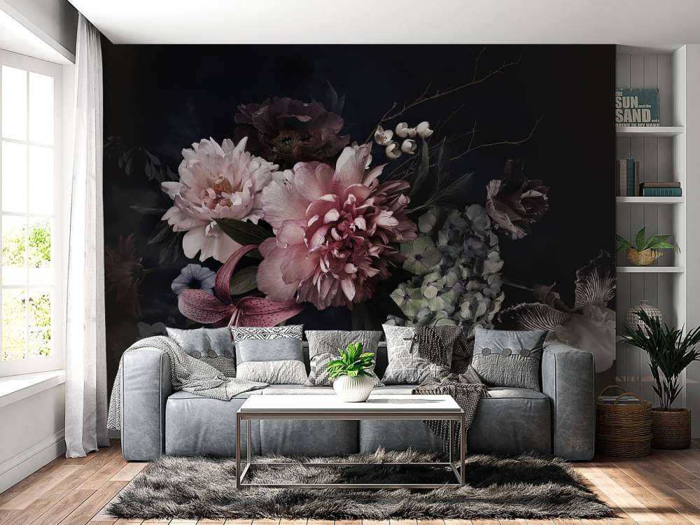 Ramo de flores vintage