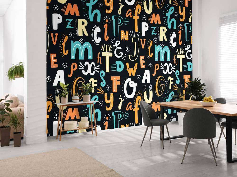 Letras de colores