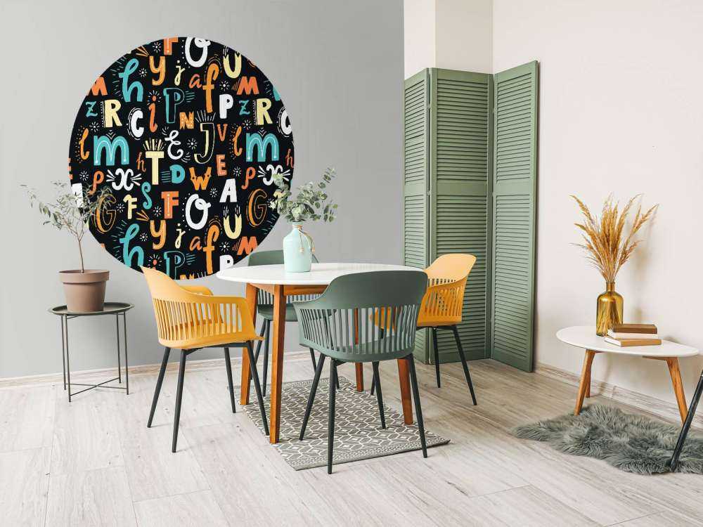 Letras de colores