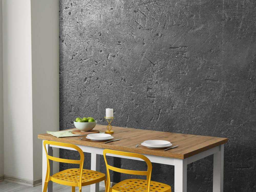 Muro de hormigón gris