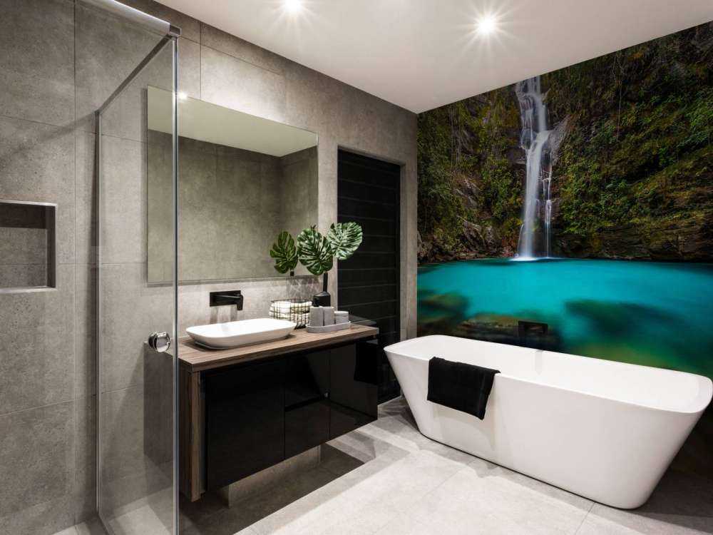 Cascada turquesa
