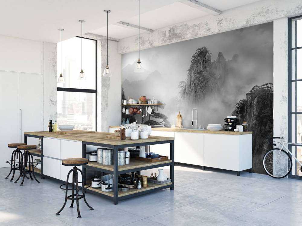 Huang Shan en la niebla
