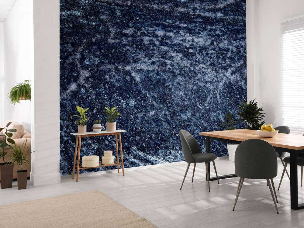 Estructura azul oscuro
