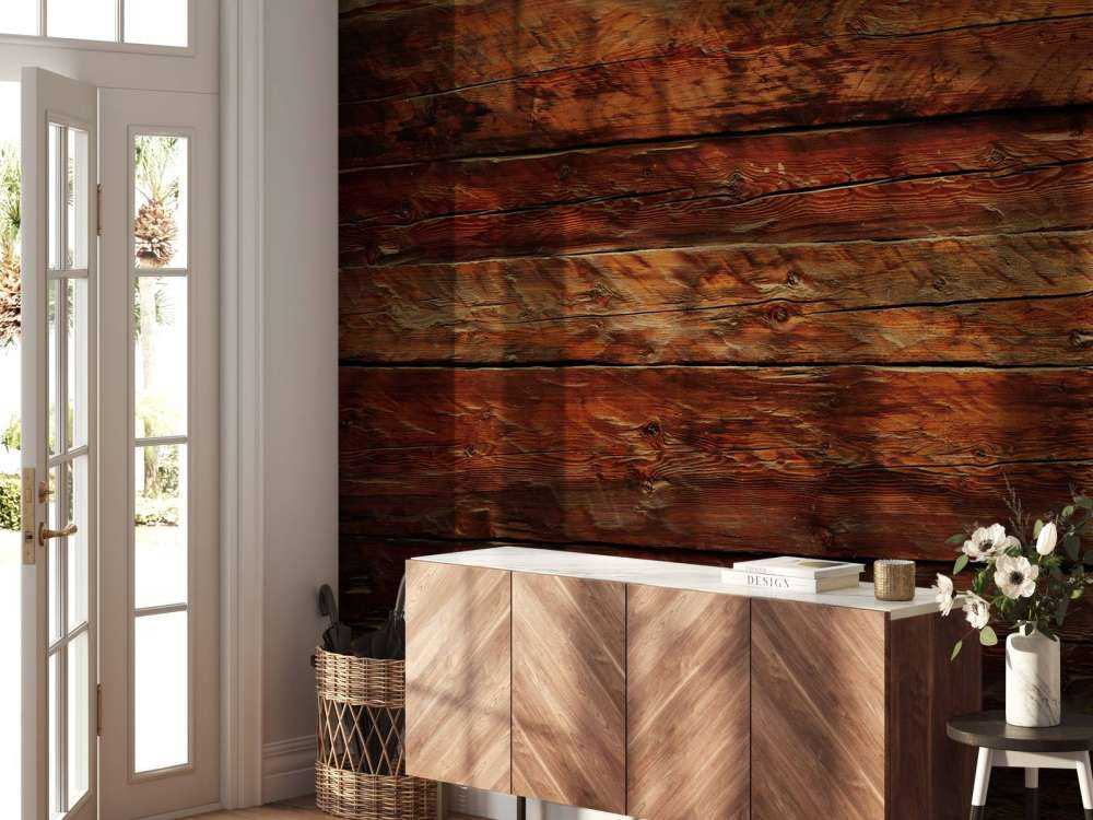 Pared de madera