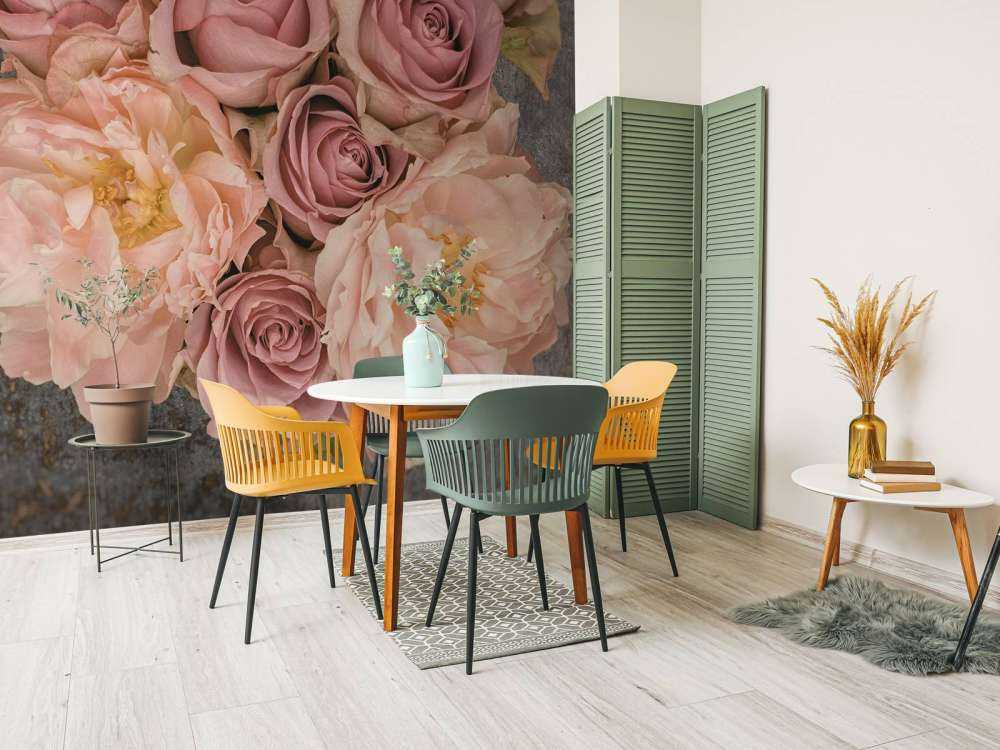 Ramo de rosas vintage