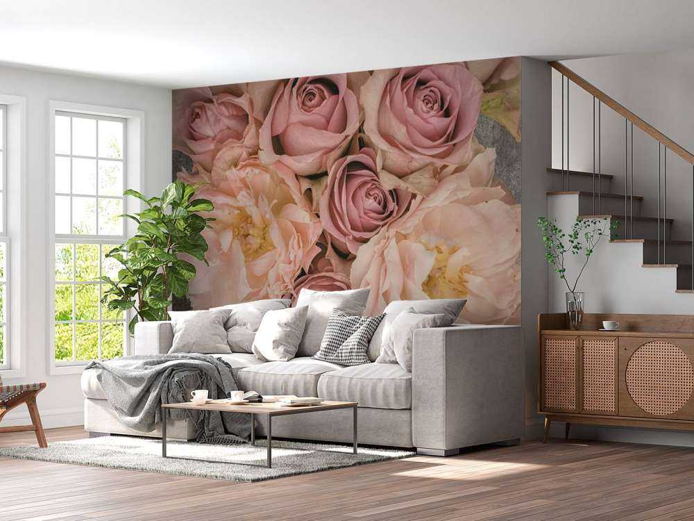 Ramo de rosas vintage