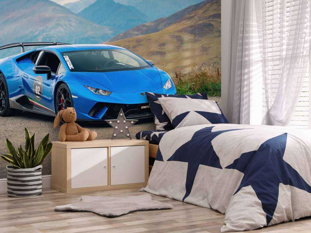 Lamborghini Huracán STO en las montañas