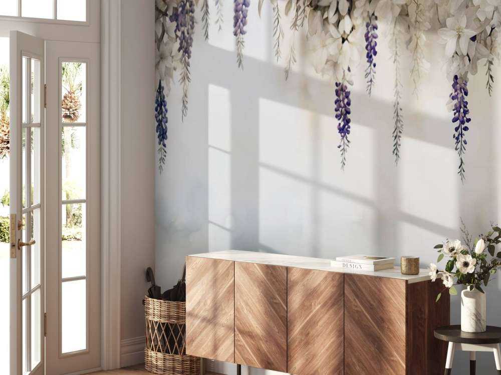 Jardín de Glicinas Suaves Amarillo