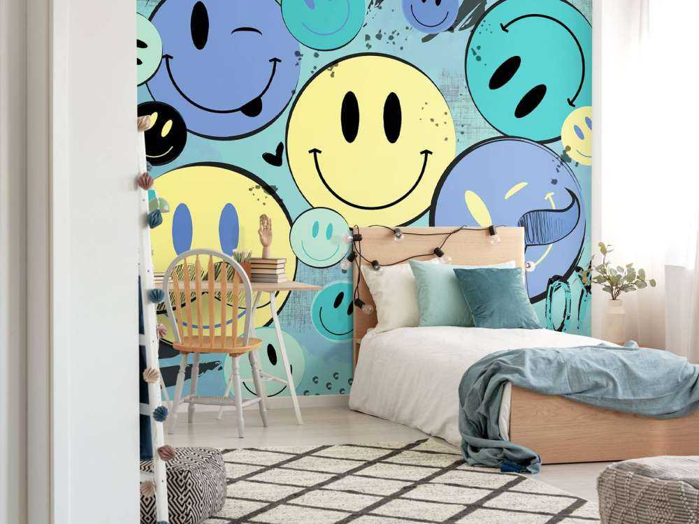 Blue smile