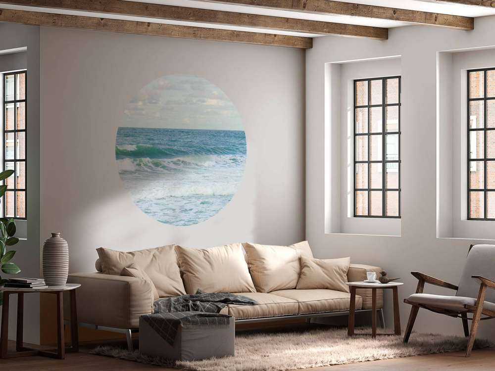 Mar con olas altas
