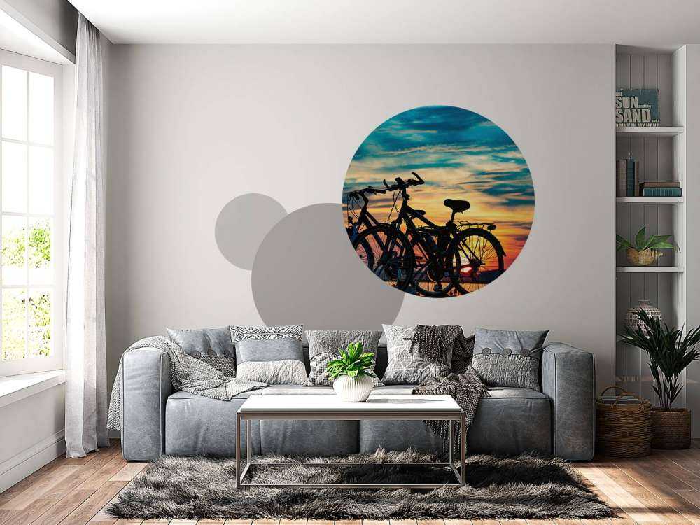 Ciclismo al atardecer