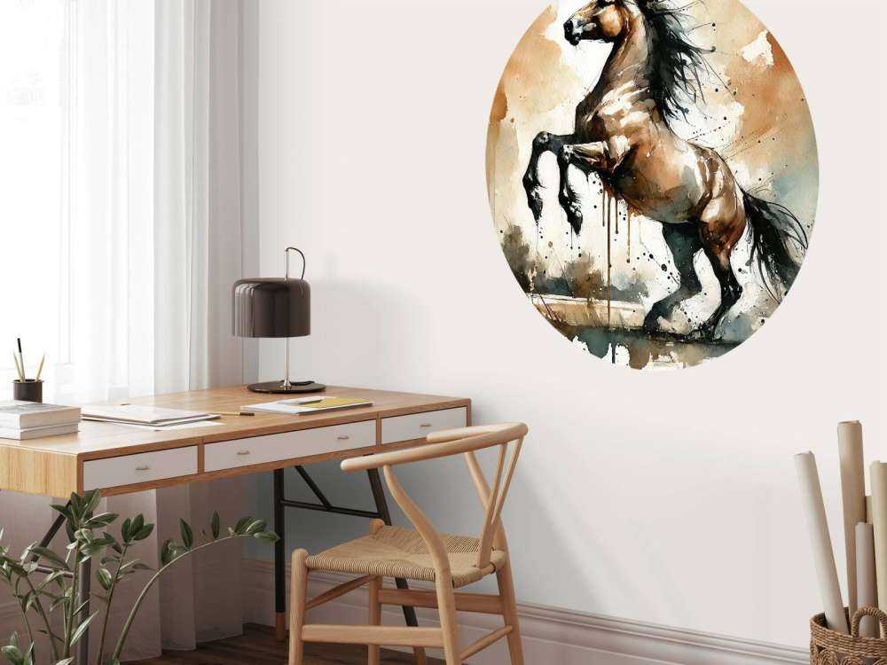 Elegancia de Caballo Ardiente