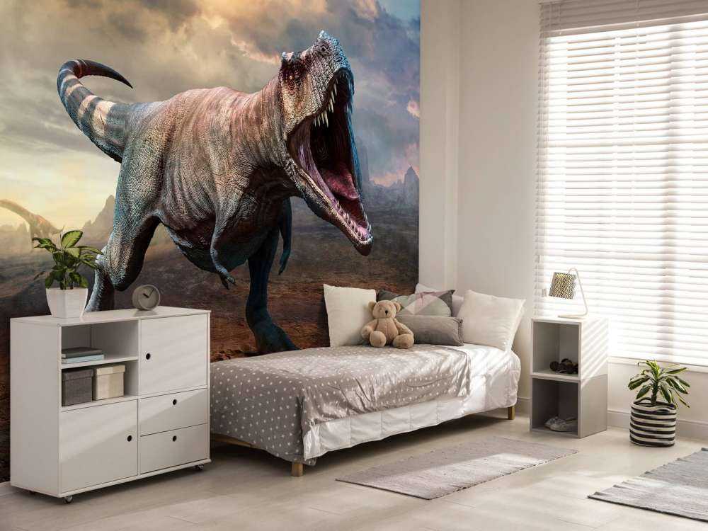 Tiranosaurio Rex agresivo