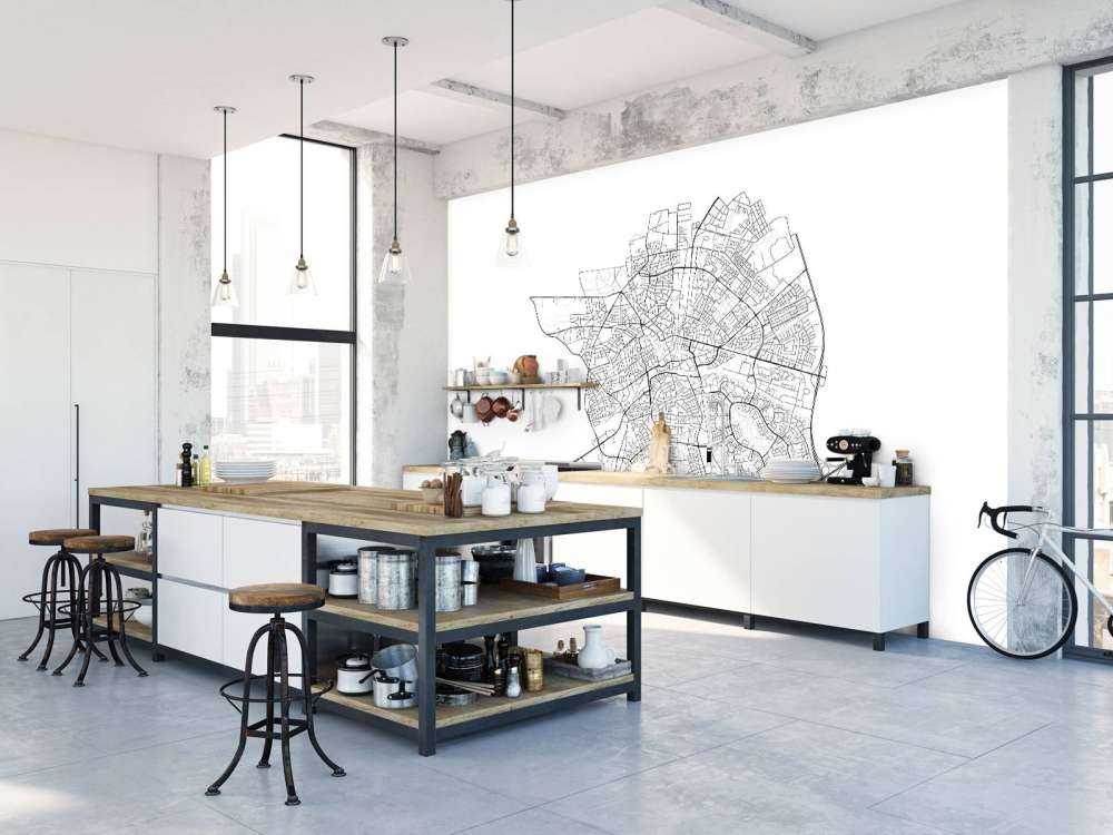 Mapa de Apeldoorn, blanco