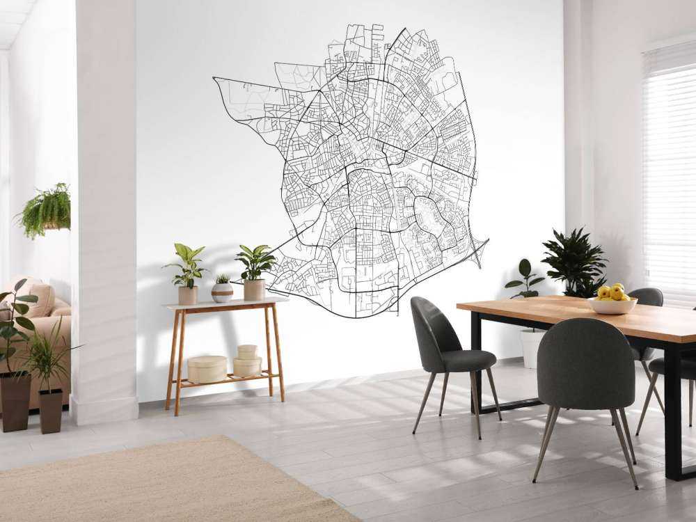Mapa de Apeldoorn, blanco