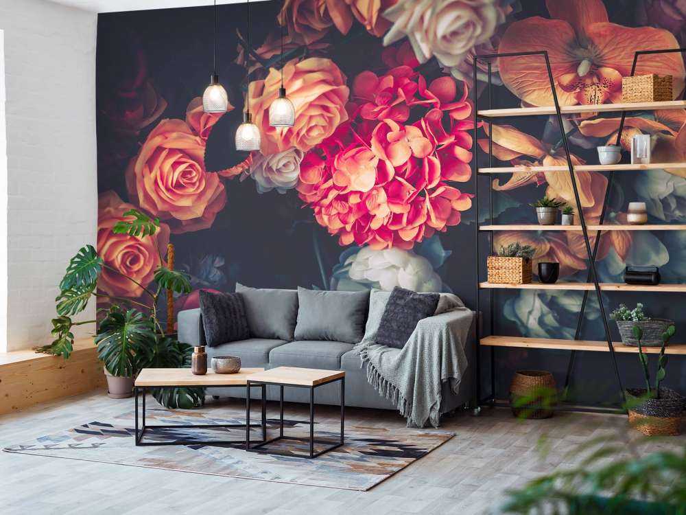 Ramo de rosas vintage