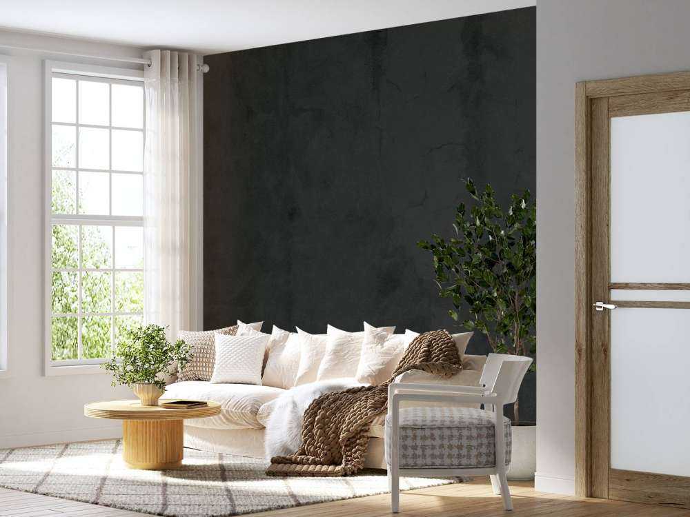 Hormigón gris negro