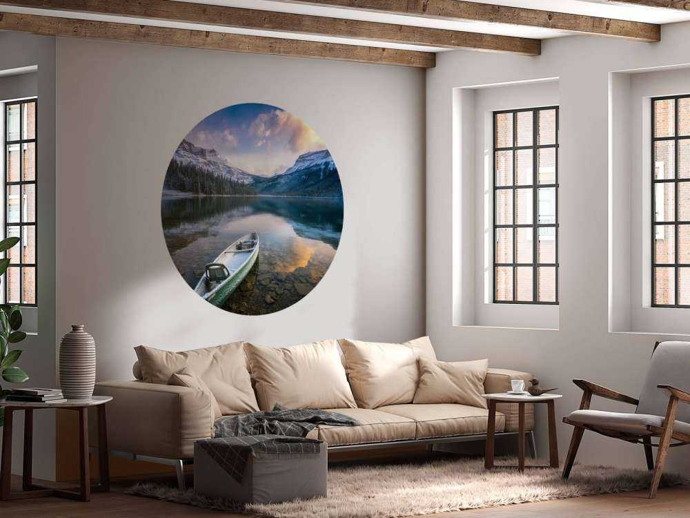 Primera nieve Lago Esmeralda