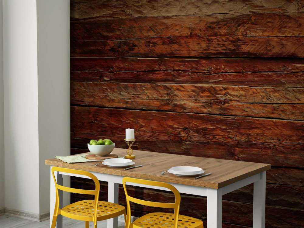 Pared de madera