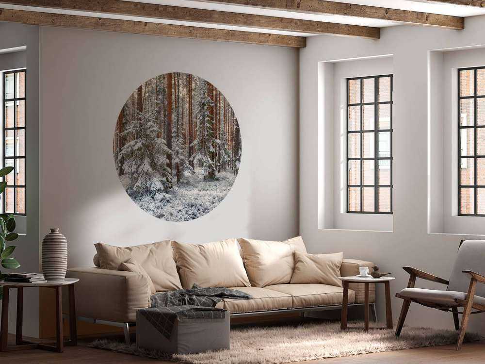 Bosque en la nieve