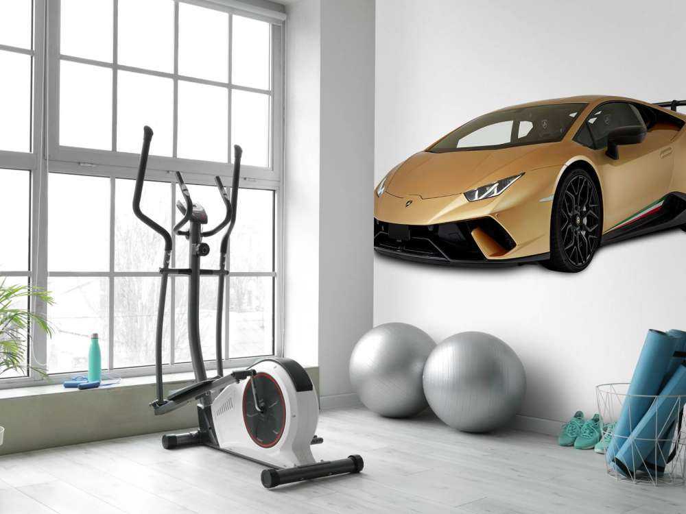 Lamborghini Huracán - delantero derecho, blanco