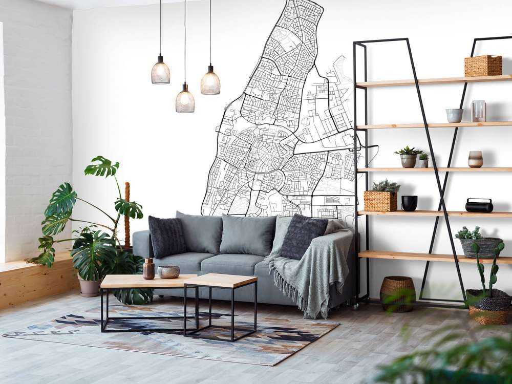 Mapa de Haarlem, blanco