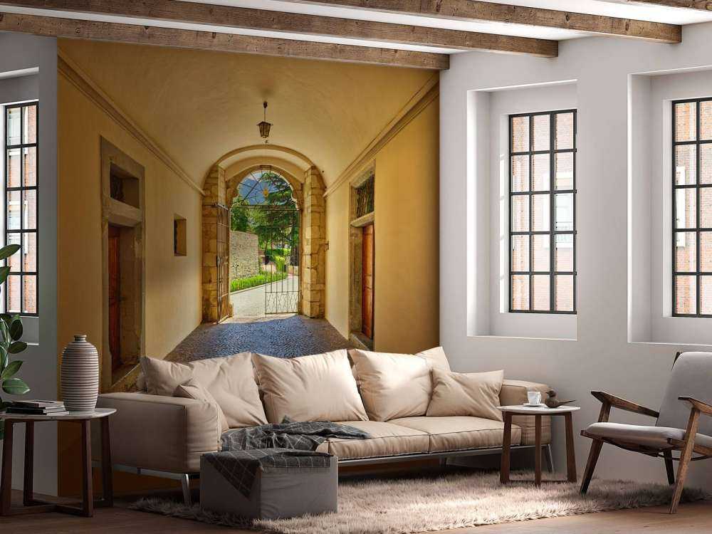 Pasillo del claustro